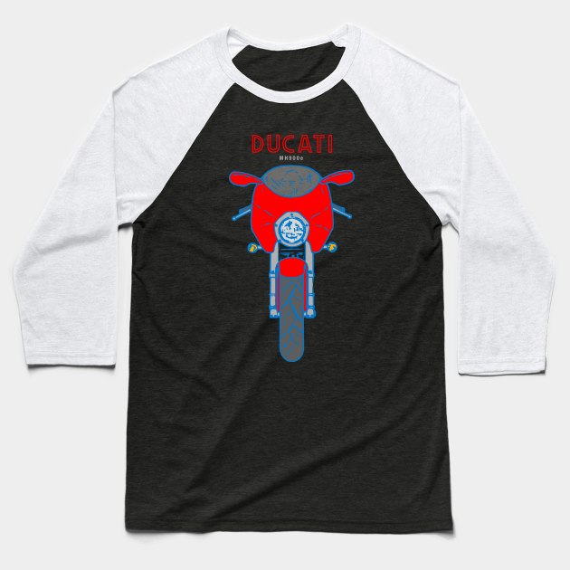 Ducati Baseball T-Shirt by Toby Wilkinson